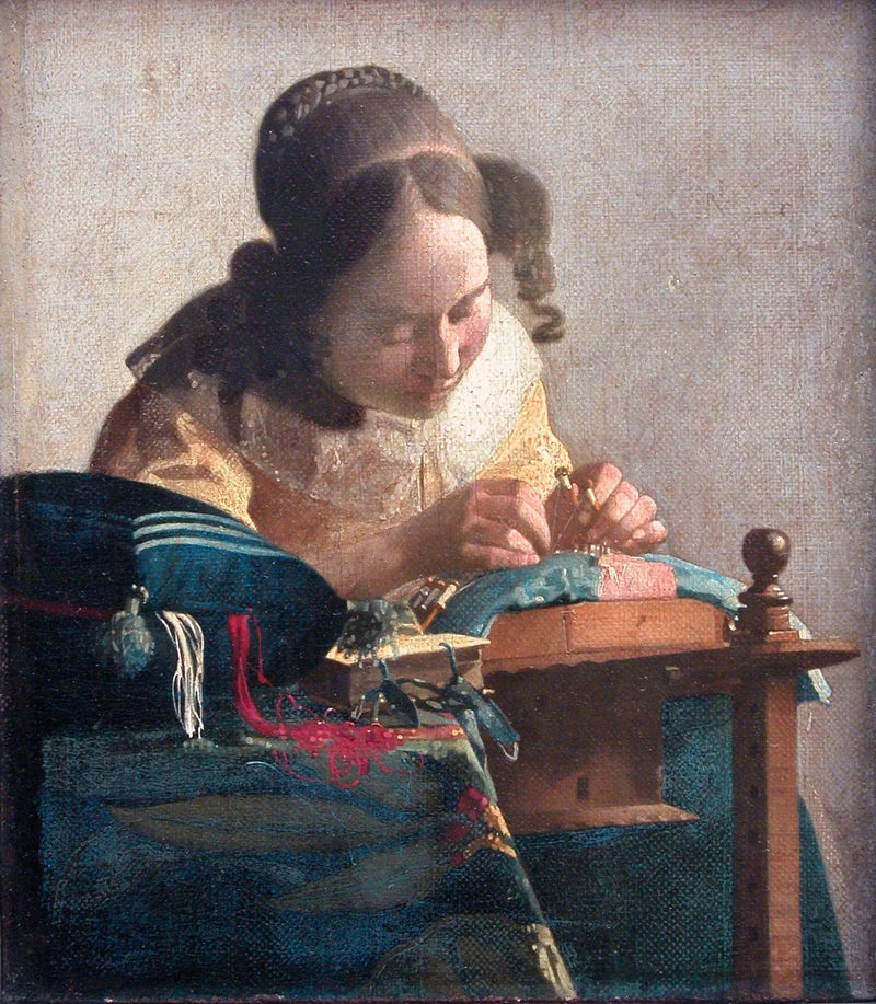 Dantelci - Johannes Vermeer