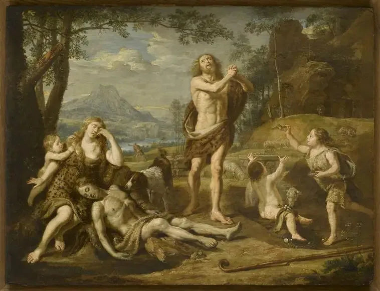 Abel'in Yasını Tutma - Philippe de Champaigne