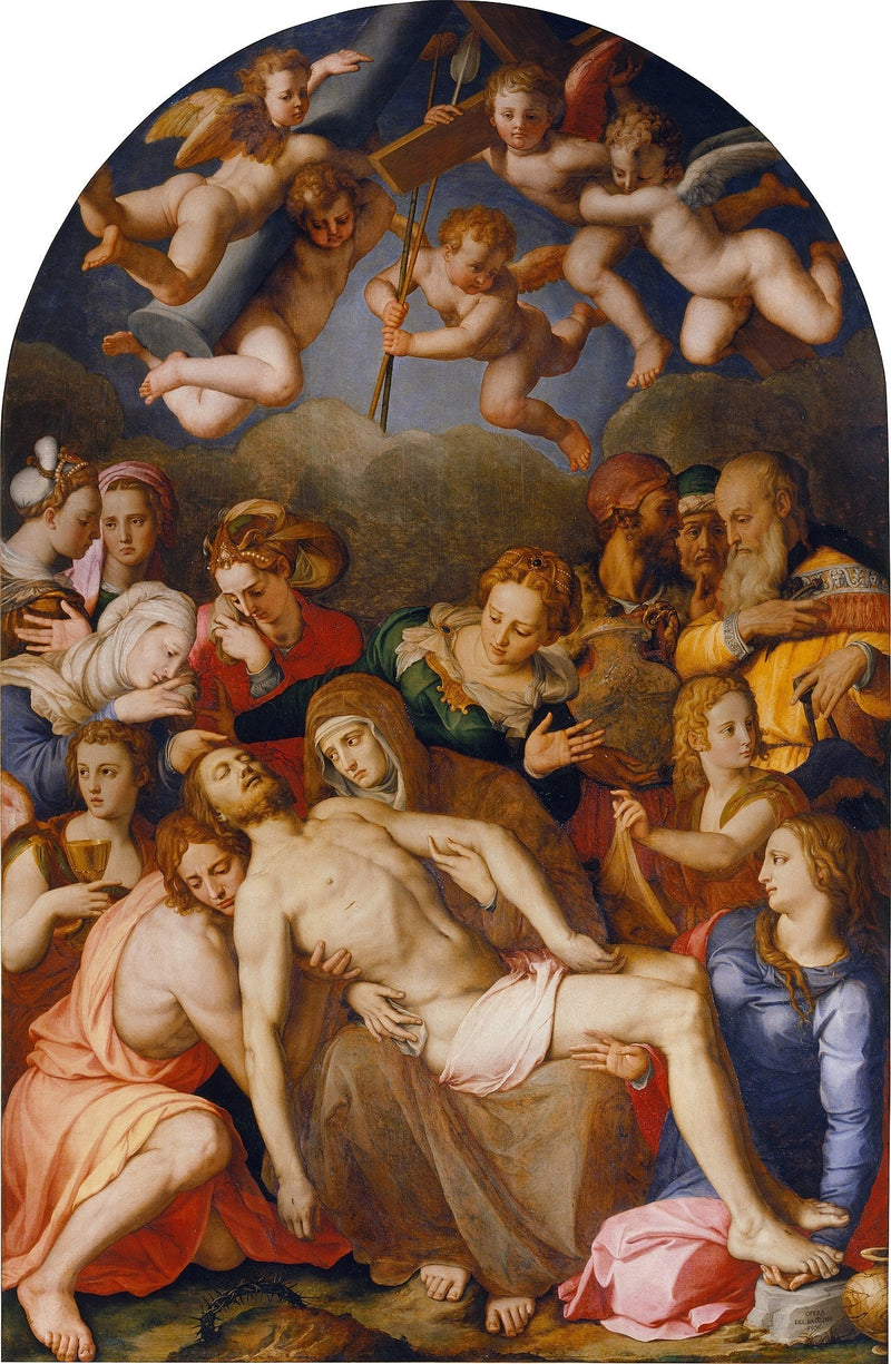 İsa'nın Çarmıha Gerilişi - Bronzino