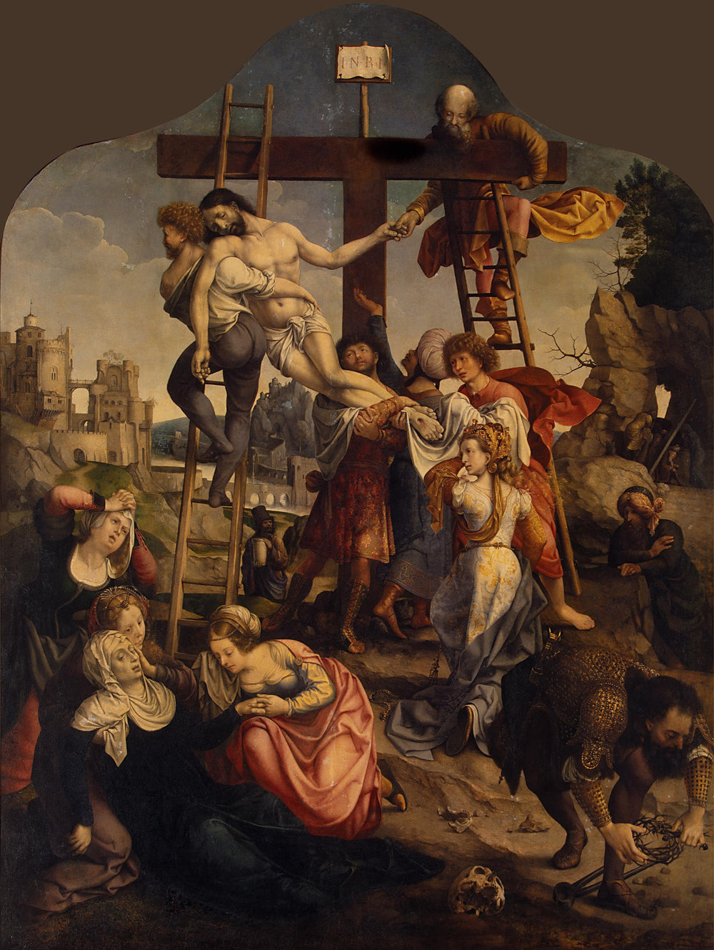 La Déposition - Jan Gossaert - Alpha Reproduction