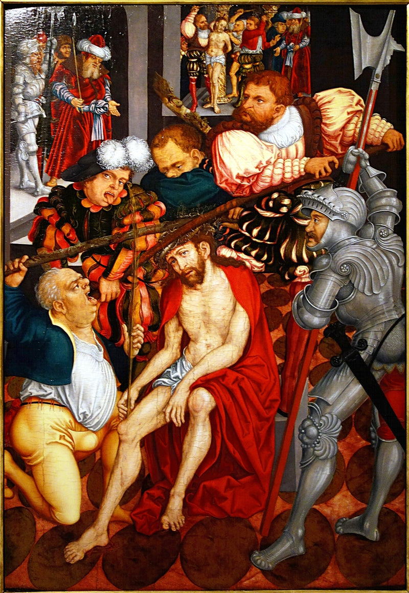 İsa'nın Alay Edilişi - Lucas Cranach the Elder