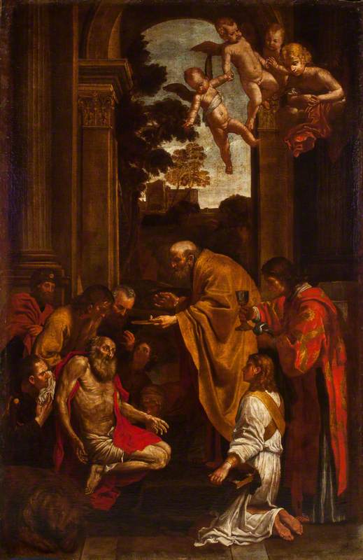 aziz Jerome'in son Komünyonu - Domenichino
