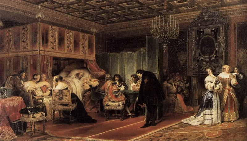 Cardinal Mazarin'in Son Hastalığı - Paul Delaroche