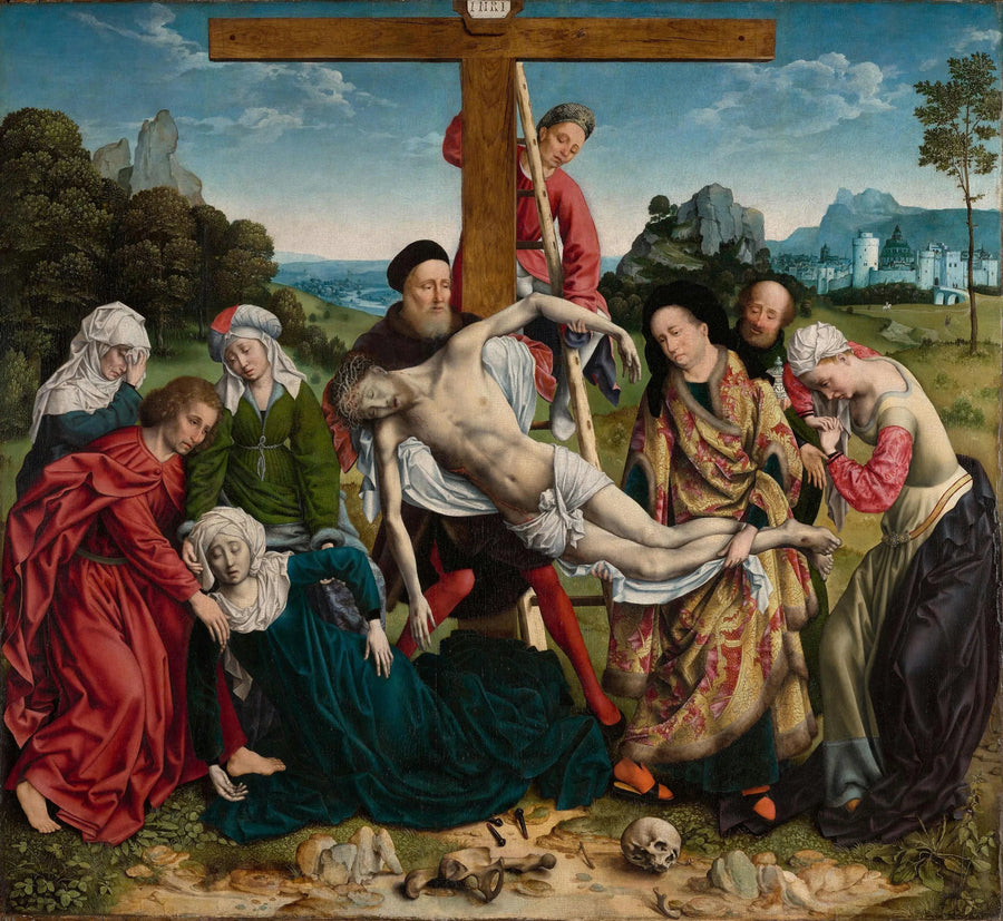 İsa'nın Çarmıha Gerilişi - Joos van Cleve
