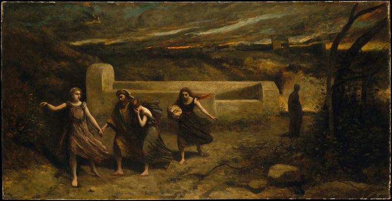 Sodome'nin Yıkımı - Jean-Baptiste Camille Corot