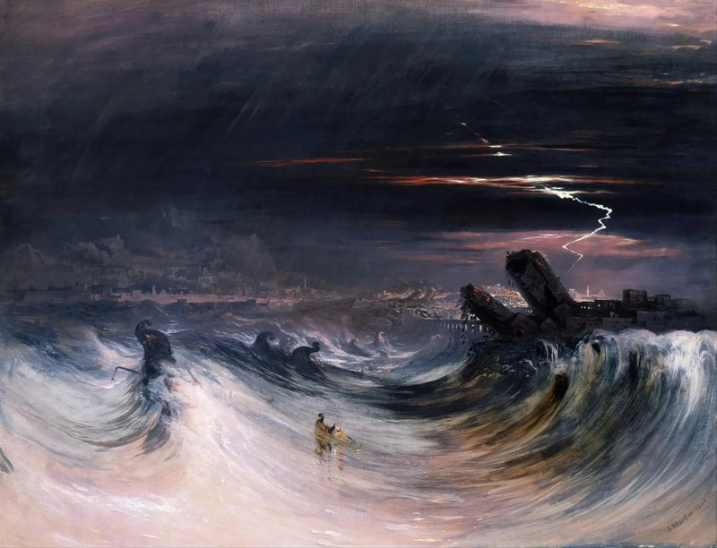 Tyr'in Yok Edilişi - John Martin