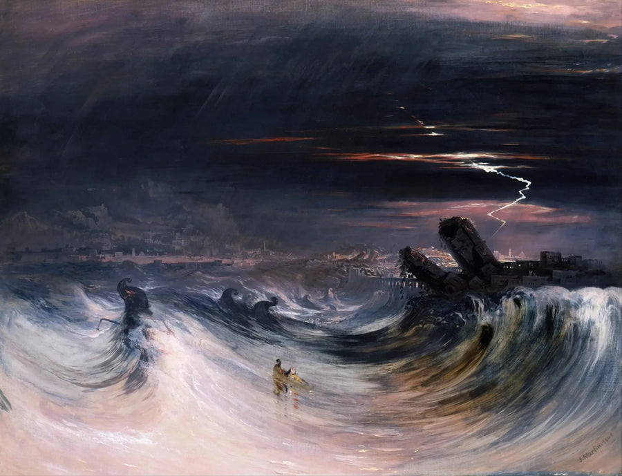 Tyr'in Yok Edilişi - John Martin