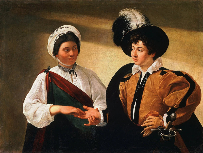 İyi Şansı Tahmin Eden - Caravaggio