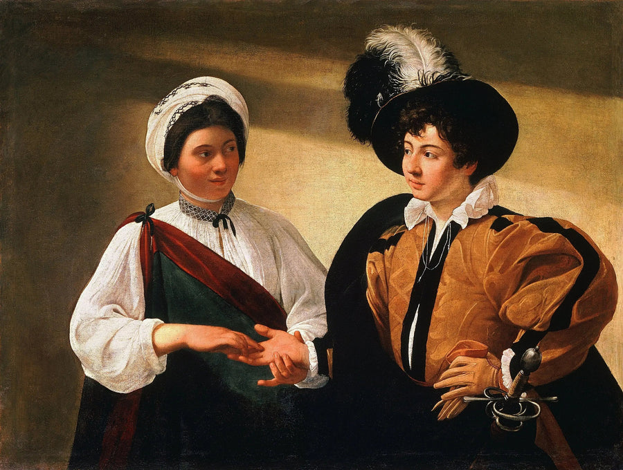 İyi Şansı Tahmin Eden - Caravaggio
