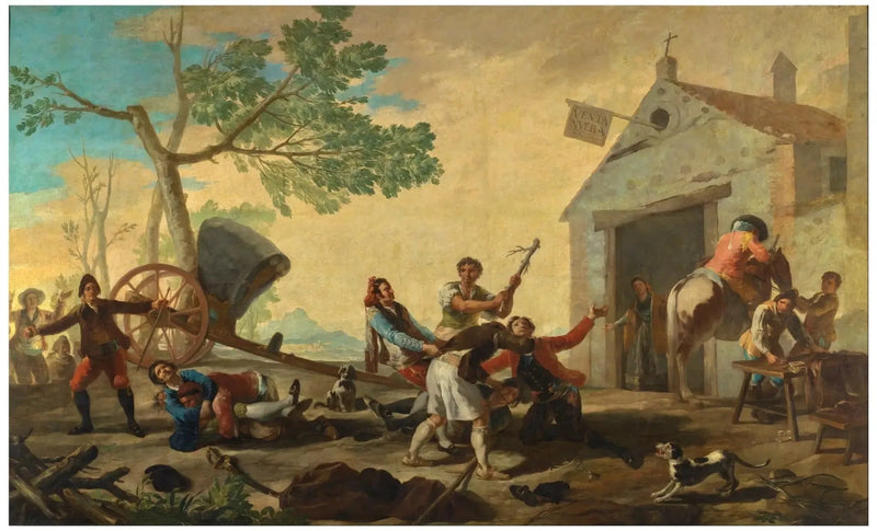 Yeni Satış Üzerine Tartışma - Francisco de Goya