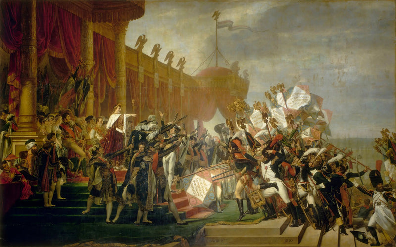 Kartalların Dağılımı - Jacques-Louis David