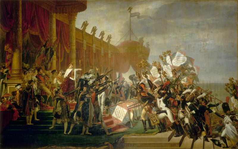 Kartalların Dağılımı - Jacques-Louis David