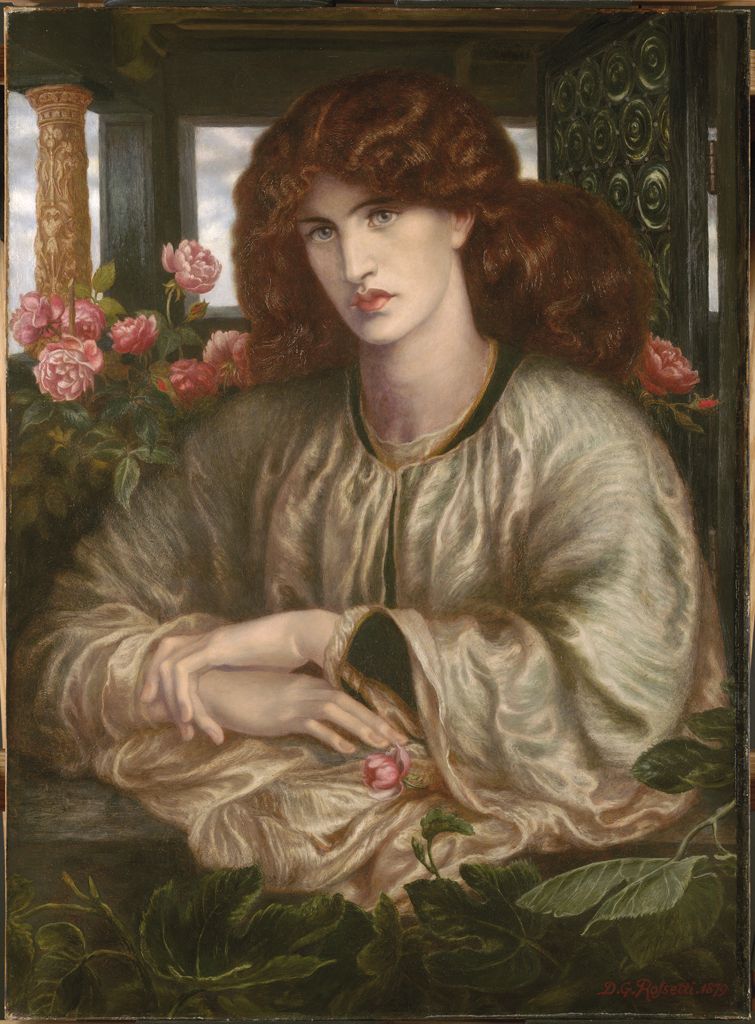 Pencere Kadını - Dante Gabriel Rossetti