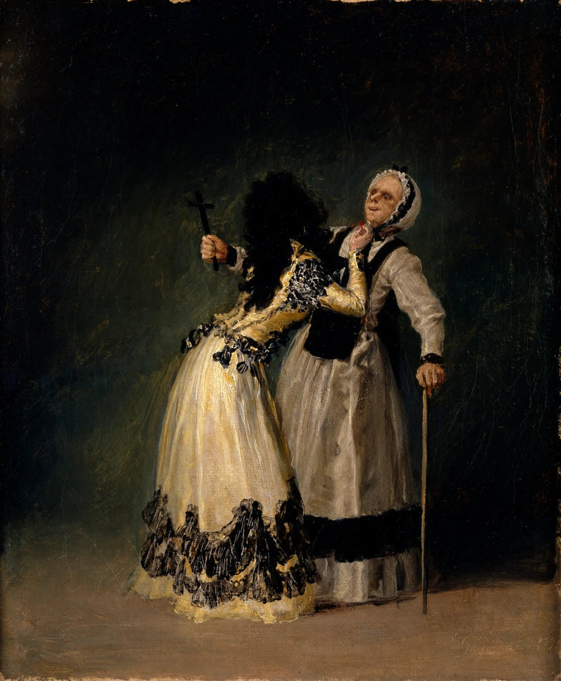 Alba Düşesi ve Bigote - Francisco de Goya
