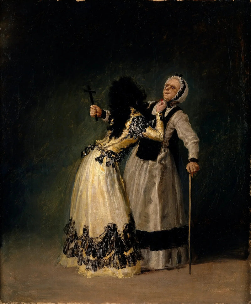 Alba Düşesi ve Bigote - Francisco de Goya