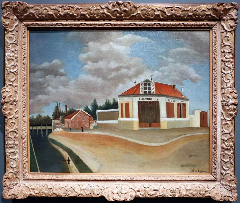 Alfortville Sandalyeleri Fabrikası - Henri Rousseau