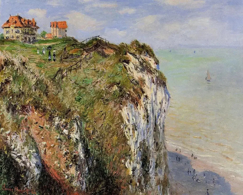 Dieppe'deki Kayalık - Claude Monet