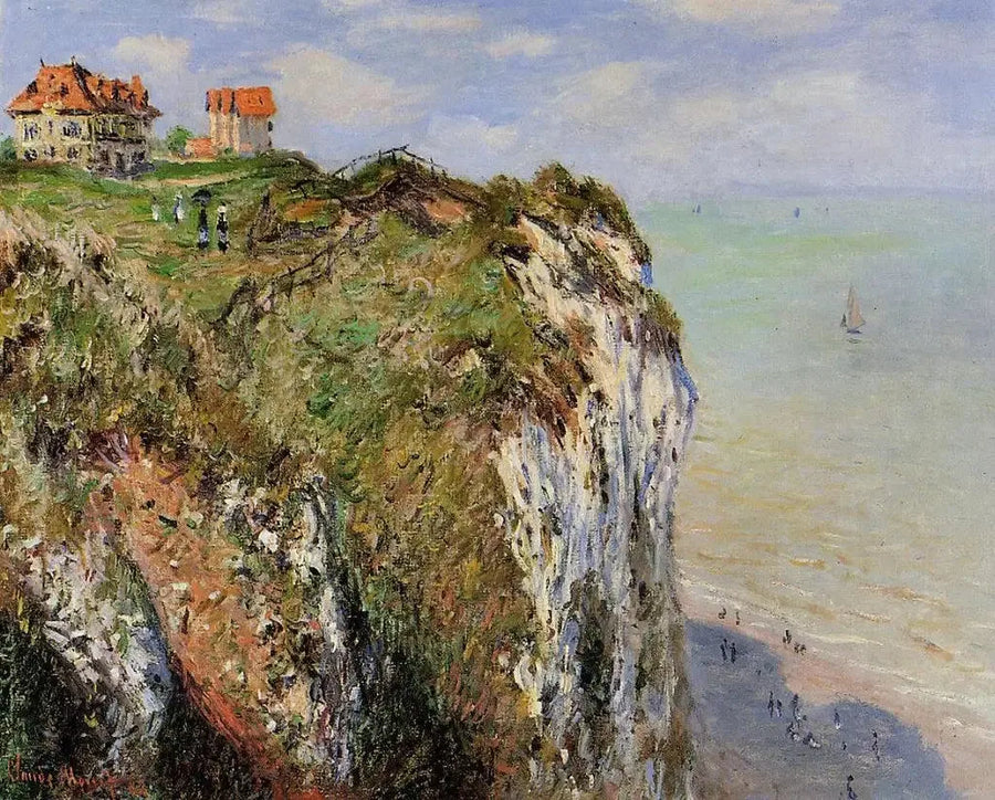 Dieppe'deki Kayalık - Claude Monet