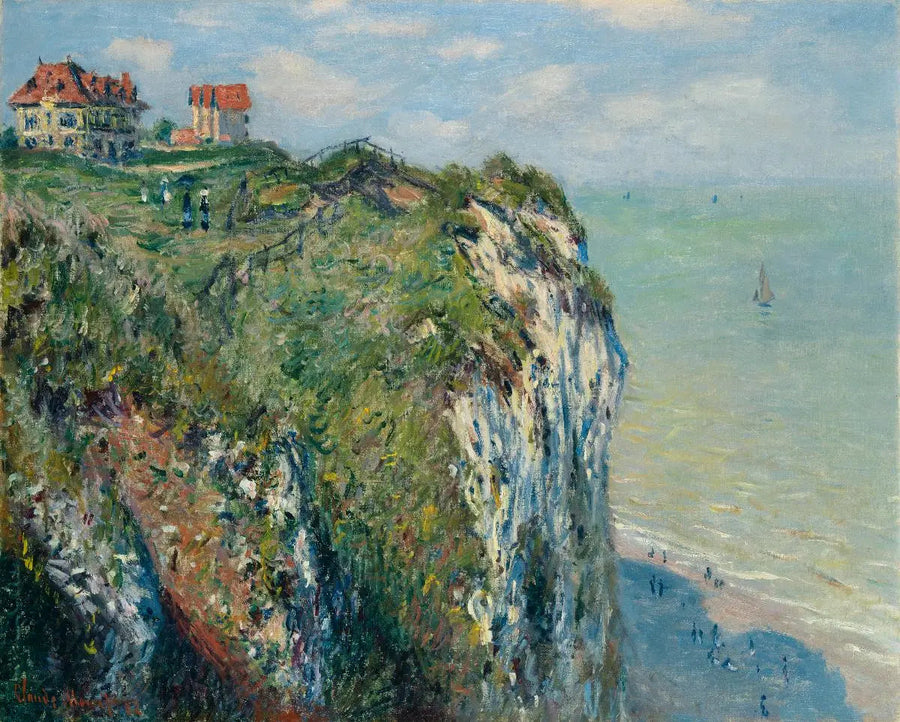 Dieppe'deki Kayalık - Claude Monet