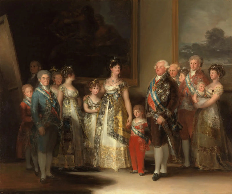 Charles IV Ailesi - Francisco de Goya