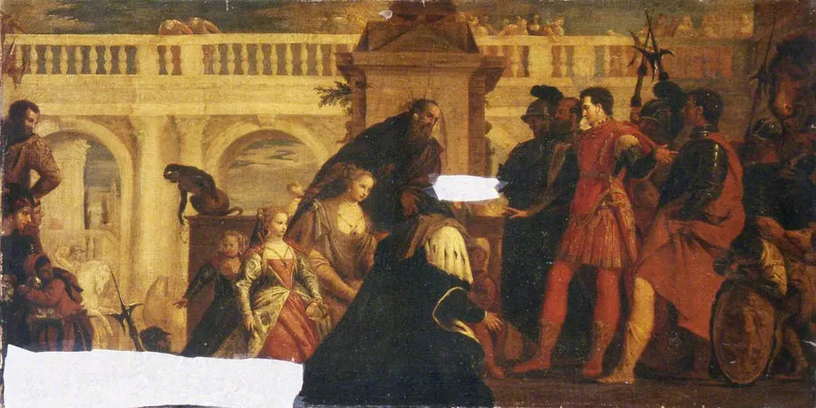 Darius Ailesi Öncesi Alexandre - Paul Véronèse