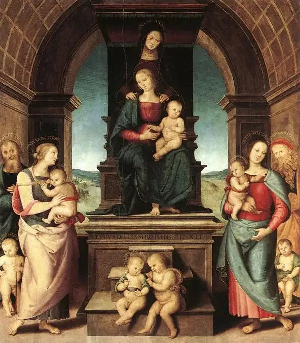 Bakire Ailesi - Pietro Perugino