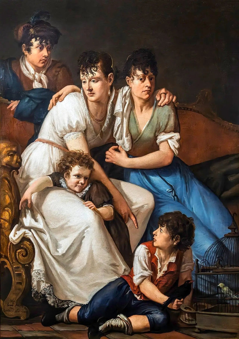 ressamın ailesi - Francesco Hayez