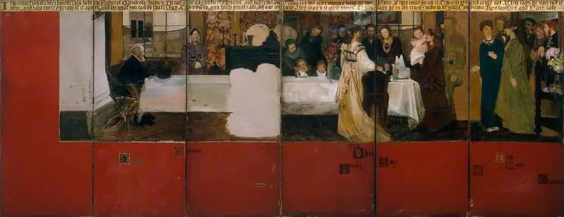 Epps ailesi (paravan) - Lawrence Alma-Tadema