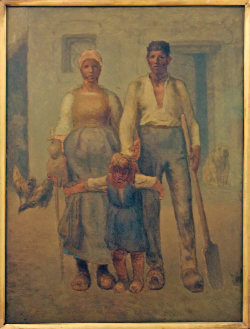Köylü Ailesi - Jean-François Millet