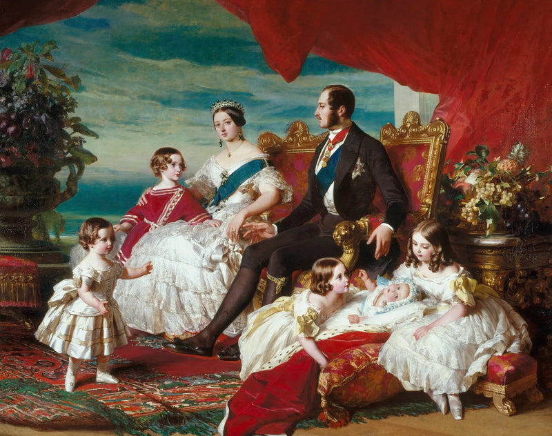 1846'da Kraliyet Ailesi - Franz Xaver Winterhalter