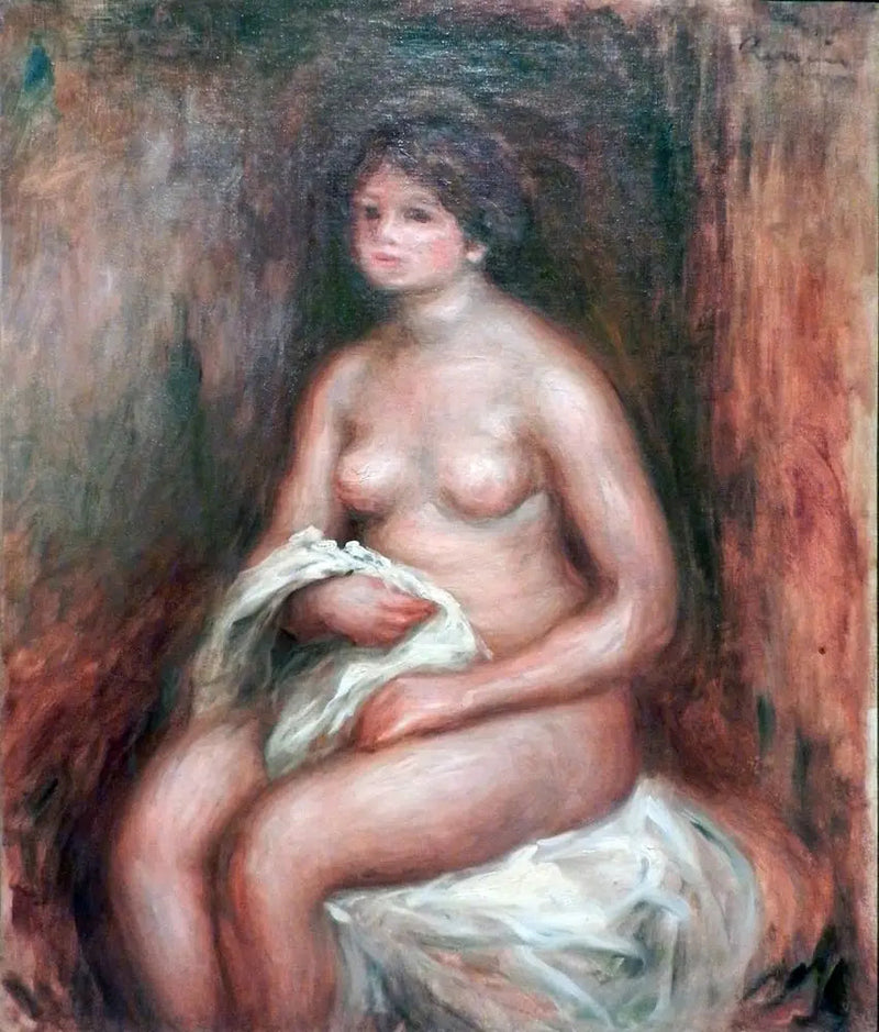 Drapeli Kadın - Pierre-Auguste Renoir