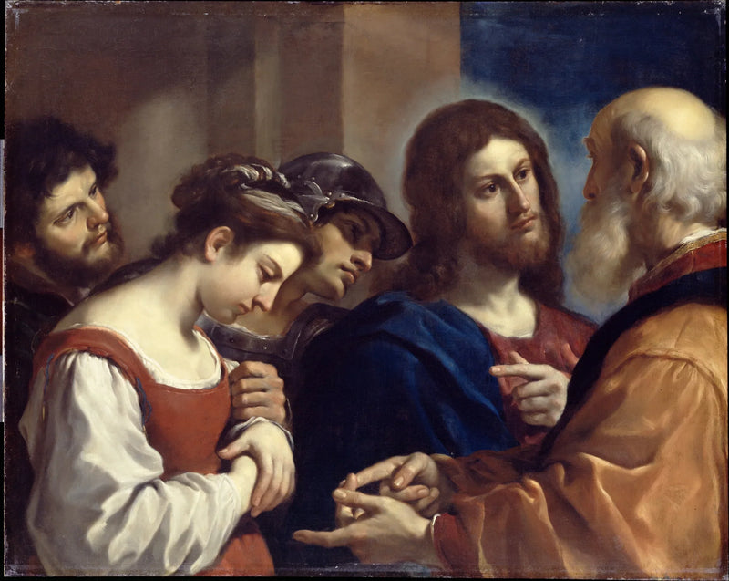 Güvercinli Kadın - Guercino