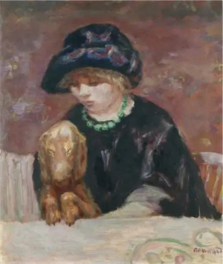 Bassetli Kadın - Pierre Bonnard