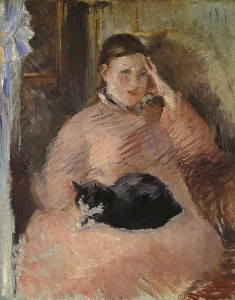 Kedi ile Kadın - Édouard Manet