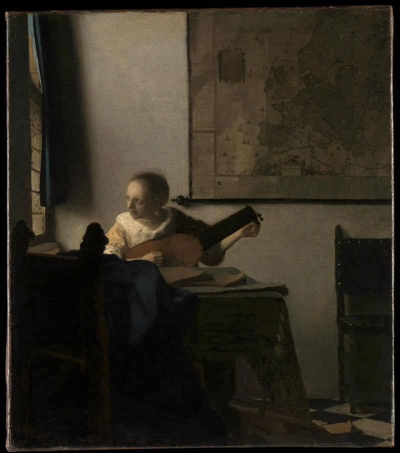 Liralı Kadın - Johannes Vermeer