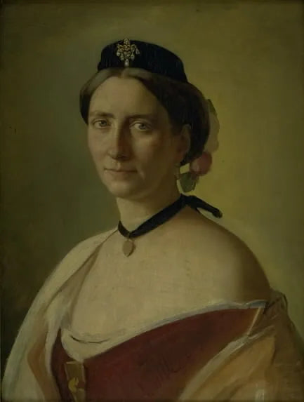 Sanatçının eşi, Alma Bloch, née Trepka - Carl Heinrich Bloch