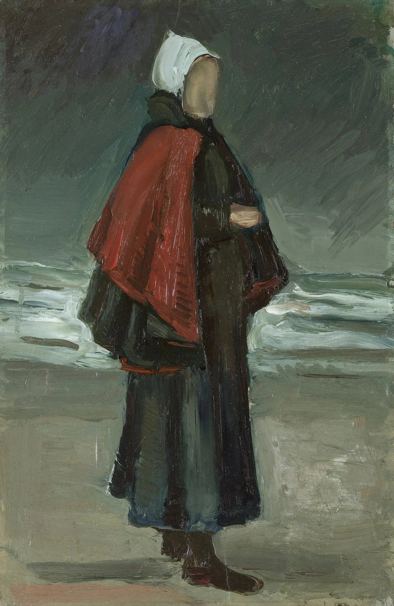 Balıkçının Kadını Sahilde - Vincent van Gogh