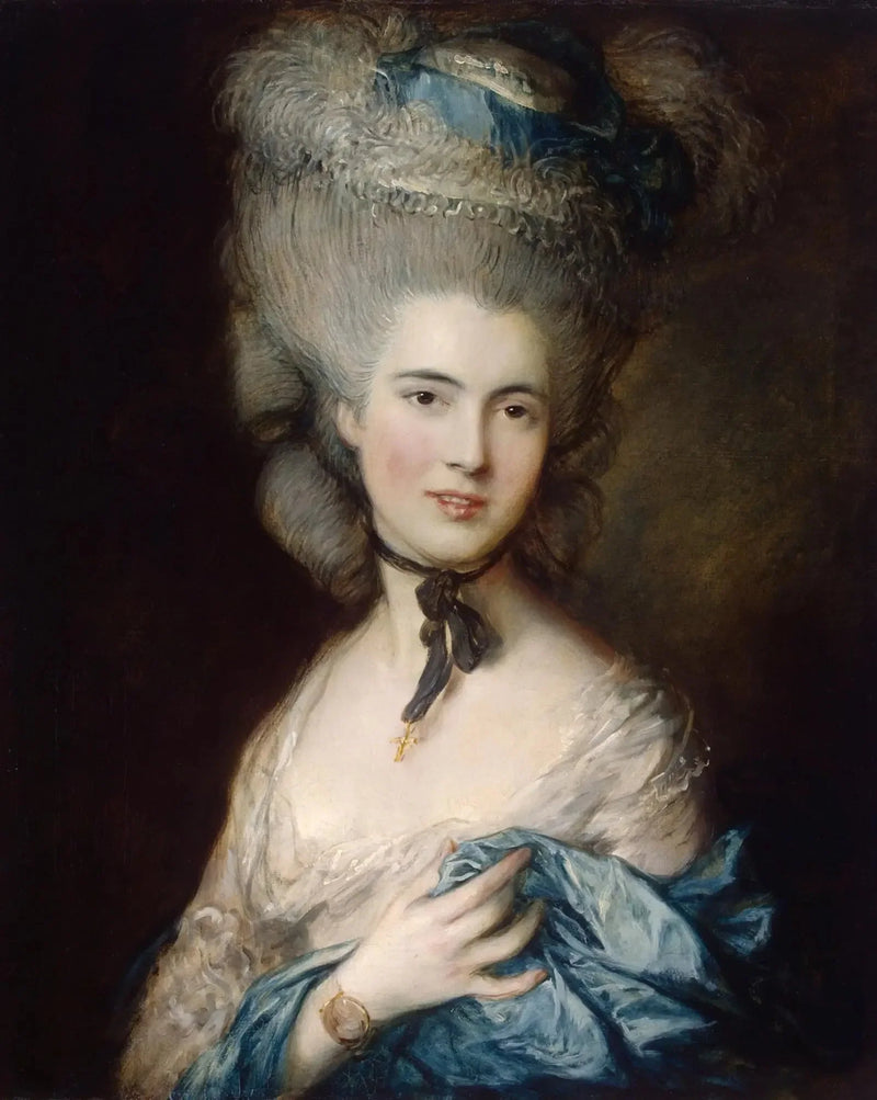 Mavi Kadın - Thomas Gainsborough