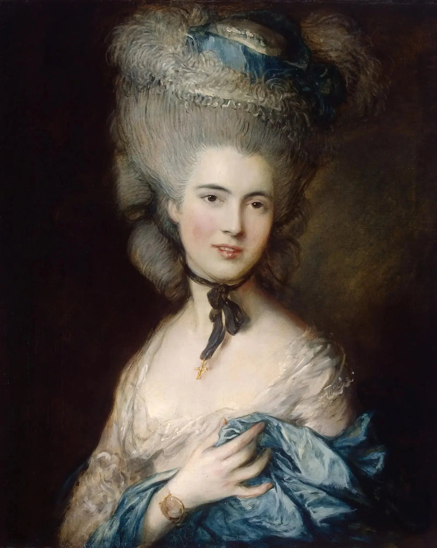 Mavi Kadın - Thomas Gainsborough