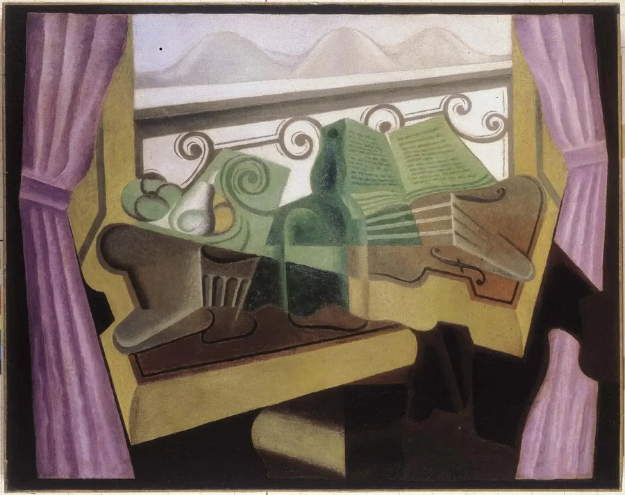 Hillselere Açılan Pencere - Juan Gris