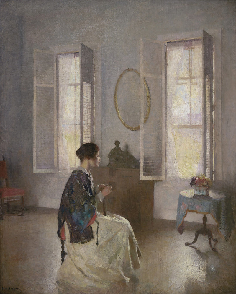 Açık Pencere - Frank Weston Benson