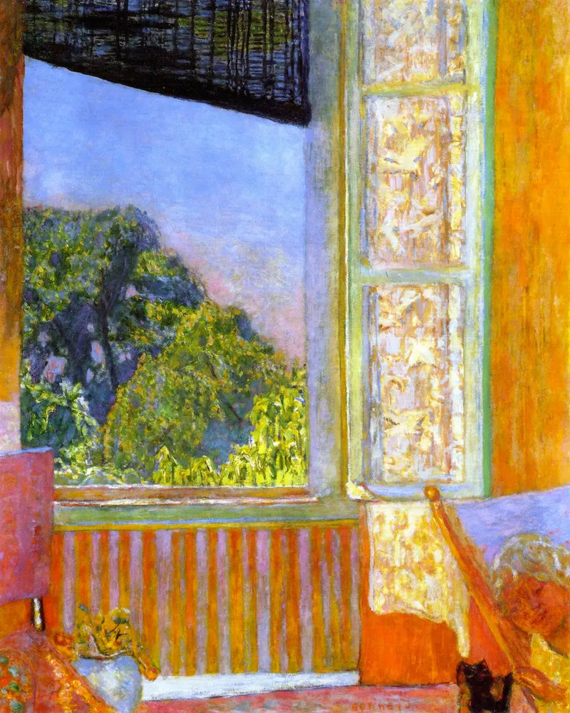 Açık pencere - Pierre Bonnard