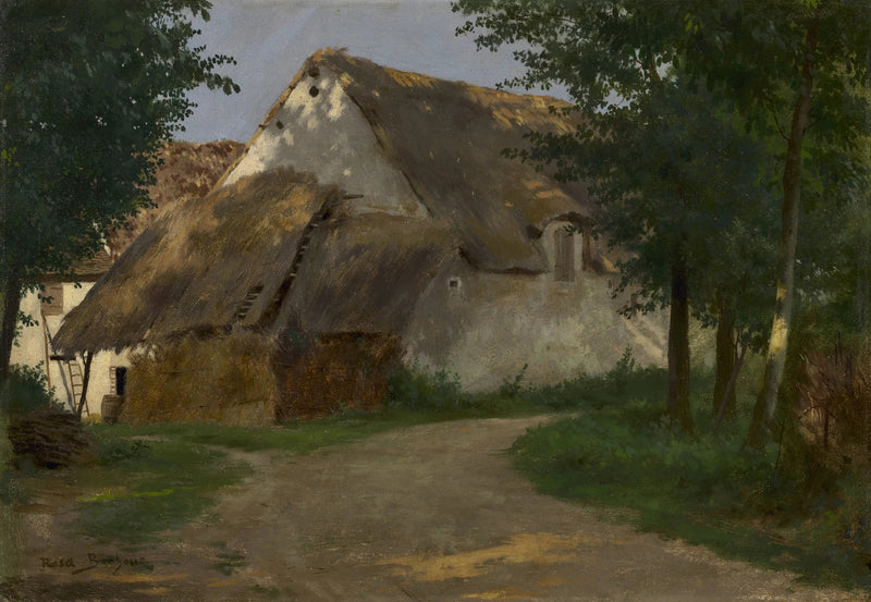 Ahır, ormanın girişinde - Rosa Bonheur