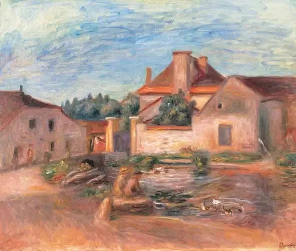Essoyes Çiftliği - Pierre-Auguste Renoir