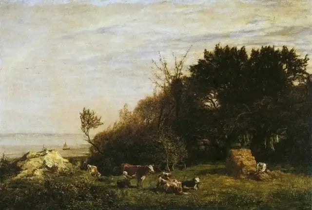 Saint-Siméon Çiftliği, Honfleur Çevresi - Eugène Boudin