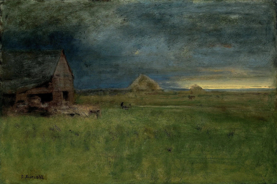 Yalnız Çiftlik, Nantucket - George Inness