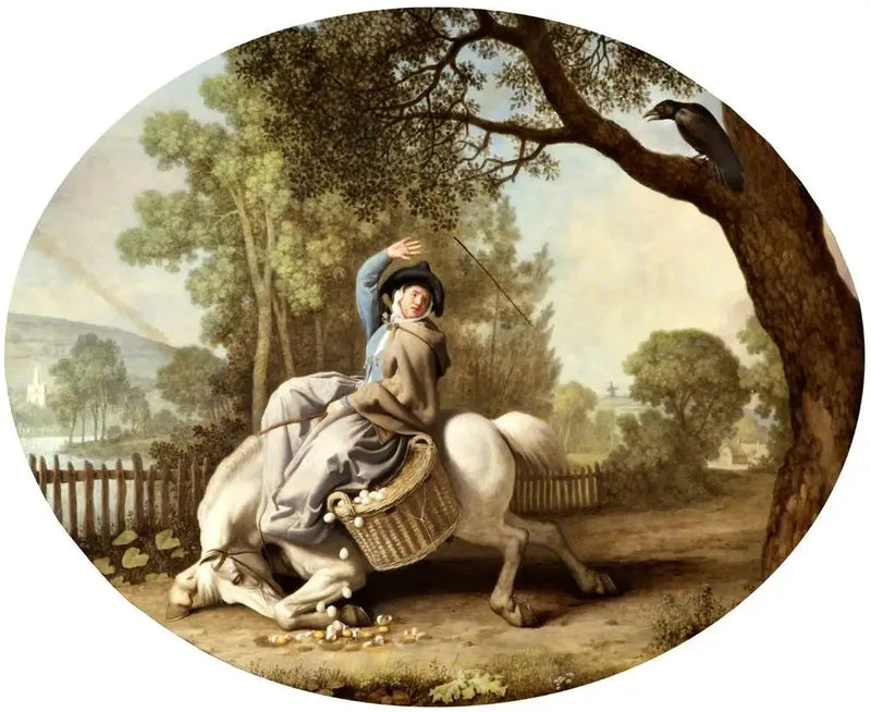 Çiftçi ve Karga - George Stubbs