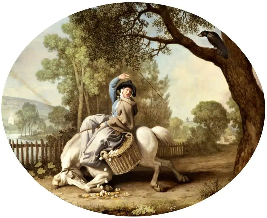 Çiftçi ve Karga - George Stubbs