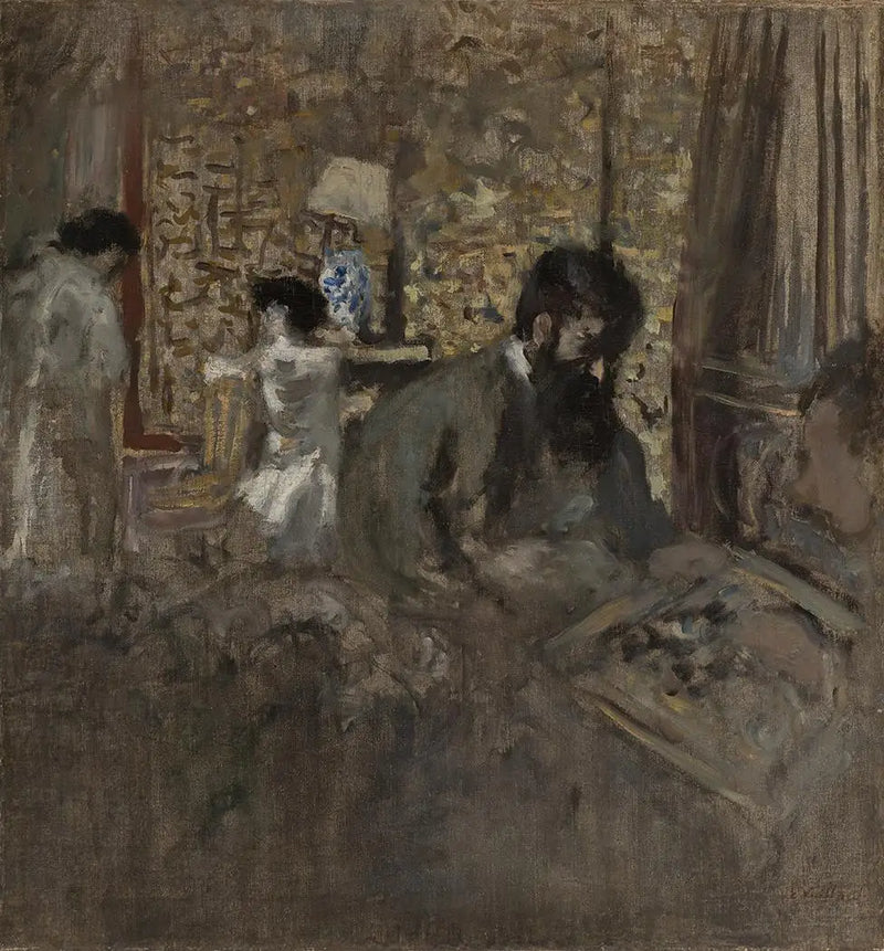 Kadınlar Günü, Tristan Bernard Madame Aron'da - Édouard Vuillard