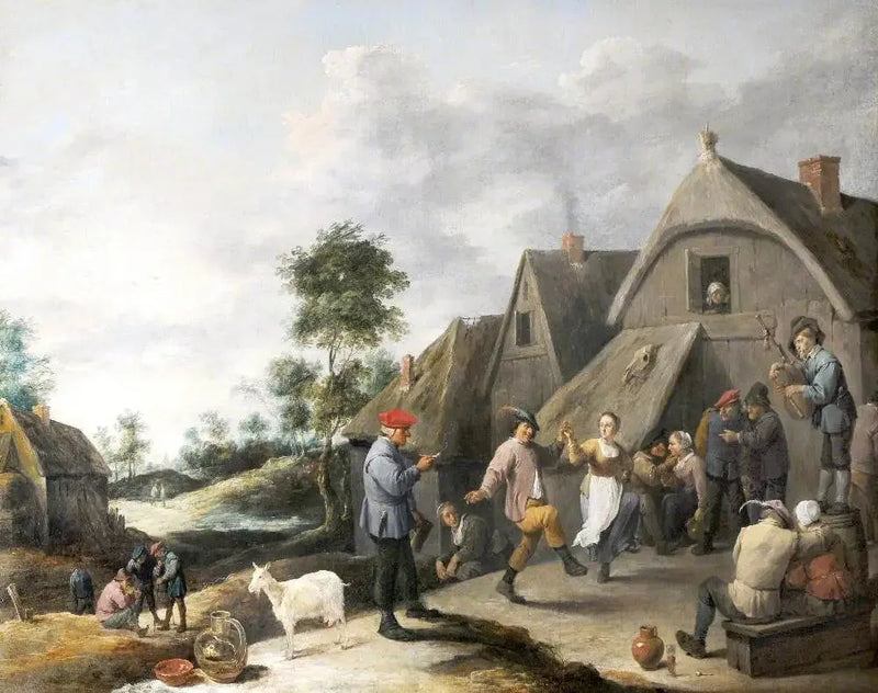 Köy Mahallesi Bayramı - David Teniers genç